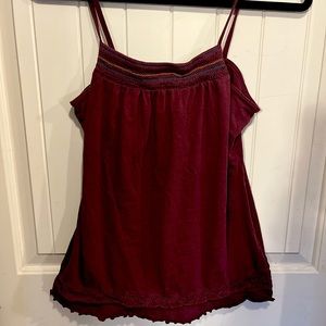 Mossimo plum purple cami top